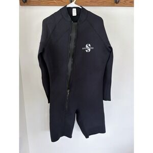 ScubaPro Unisex XXL 3mm Short Wetsuit Long Sleeve Black Neoprene Scuba Diving